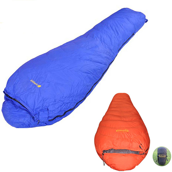 

IPRee Outdoor Camping Winter GRAY DOWN Nylon Rip-Stop Warm Sleeping Bag